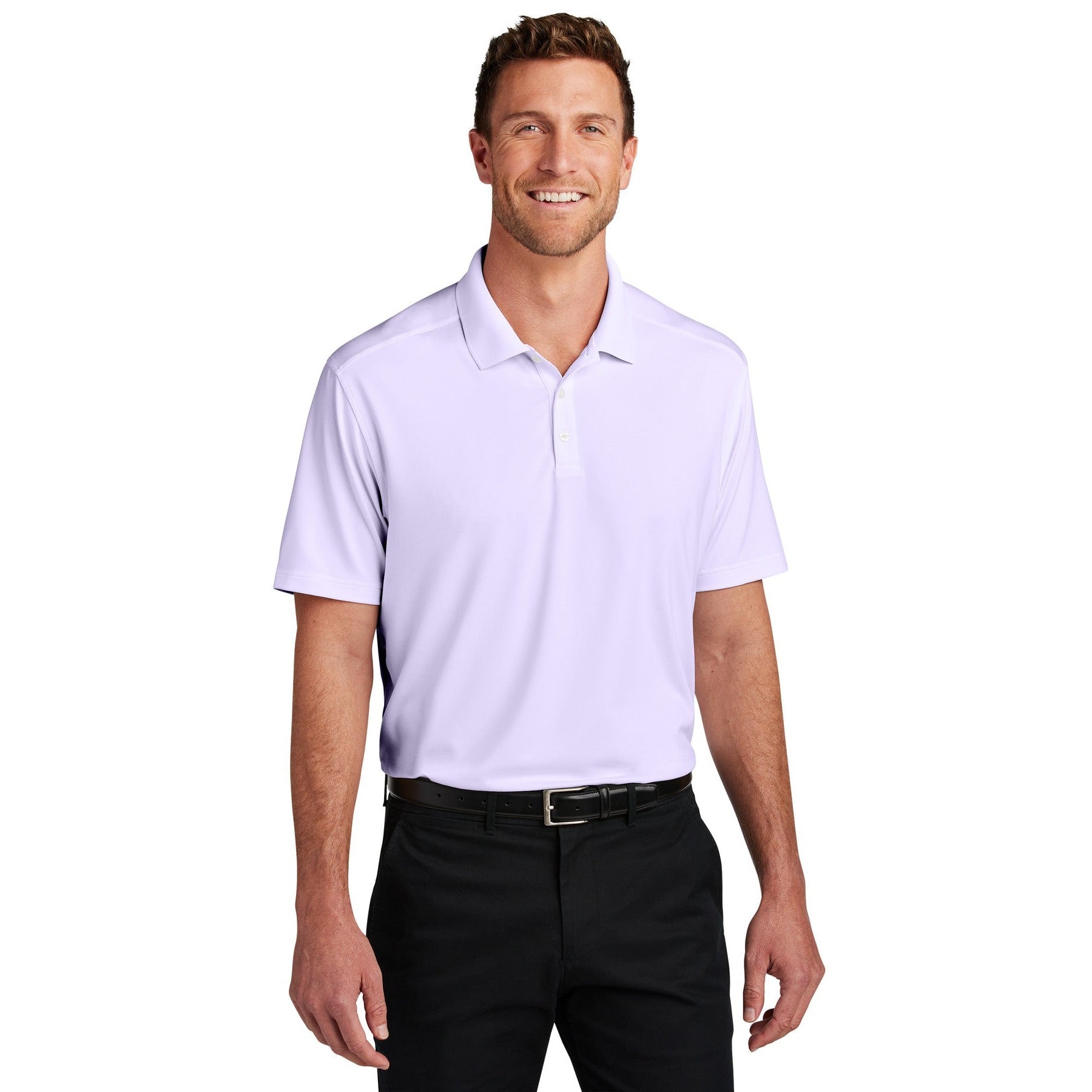Port Authority-Port Authority® City Stretch Flat Knit Polo K683-MedTech-2